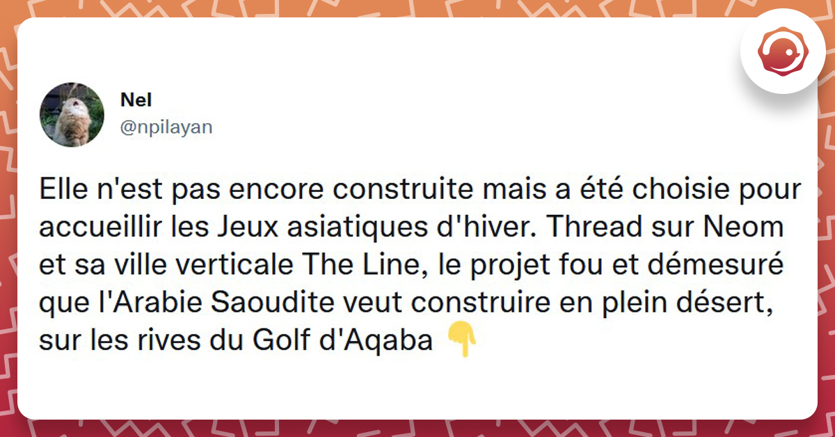 Thread Neom La Ville Futuriste Que L Arabie Saoudite Veut Construire