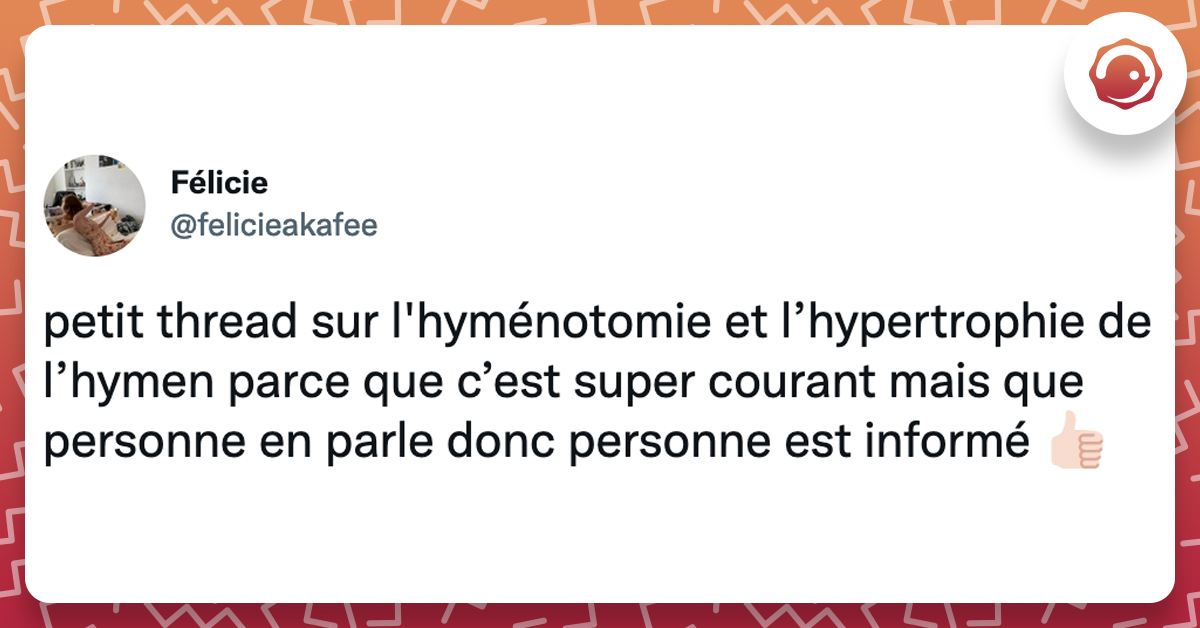 Thread Qu Est Ce Qu Une Hypertrophie De Lhymen Twog