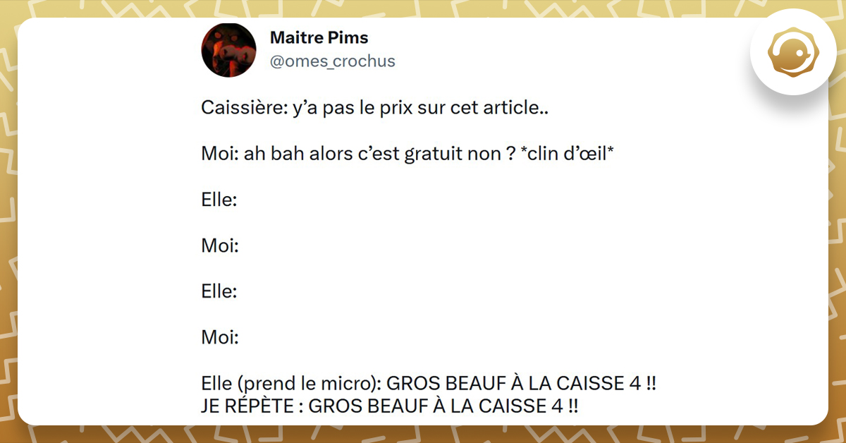 Top Des Meilleurs Tweets Sur Les Caissi Res Twog