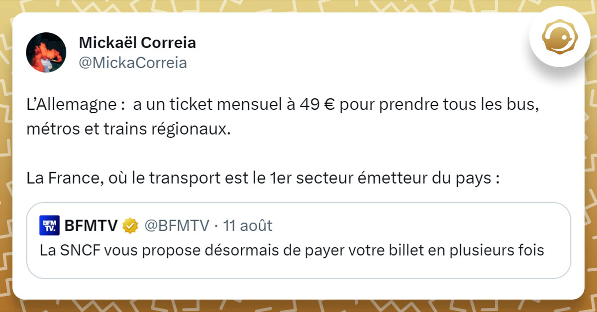 Un crédit pour un billet de train Vous en rêviez la SNCF la fait Twog