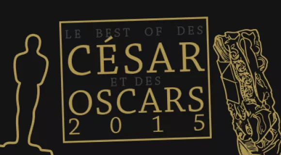 Image de couverture de l'article : Twitter : le best of des César et des Oscars 2015