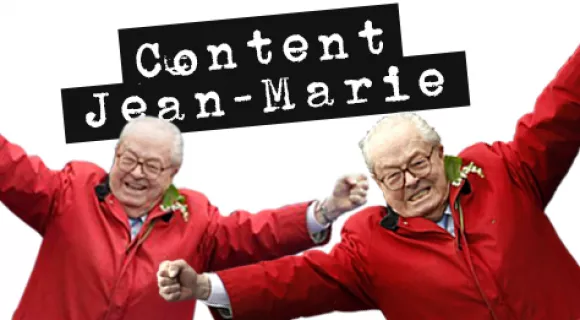 Image de couverture de l'article : Twitter s’amuse avec une photo de Jean-Marie Le Pen