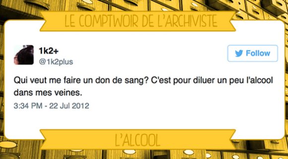 Image de couverture de l'article : Le Comptwoir de l’Archiviste | L’Alcool