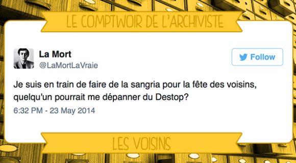 Image de couverture de l'article : Le Comptwoir de l’Archiviste | Les Voisins