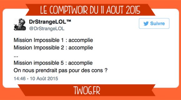 Image de couverture de l'article : Le Comptwoir du 11 août 2015