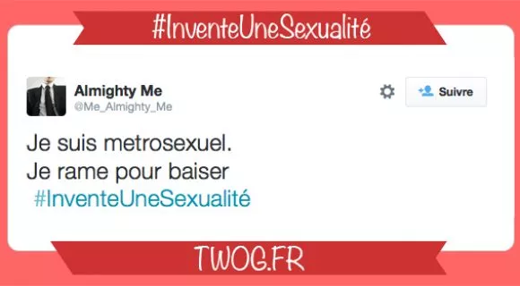 Image de couverture de l'article : Les twittos s’inventent une sexualité avec #InventeUneSexualité