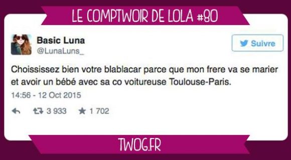 Image de couverture de l'article : Le Comptwoir de Lola #80