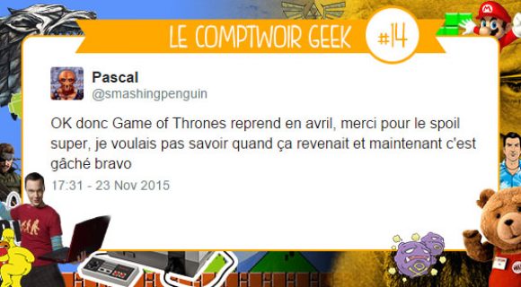 Image de couverture de l'article : Le Comptwoir Geek #14