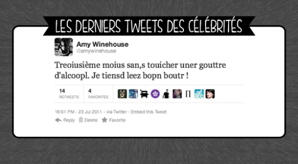 Image de couverture de l'article : Les derniers tweets des célébrités avant leur mort