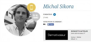 Sikora Michal - Demotivateur - 2015 - Le Prix La Tribune Jeune Entrepreneur - Edition 2015 - Google Chrome