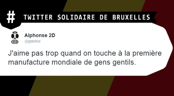 Image de couverture de l'article : Twitter solidaire de Bruxelles