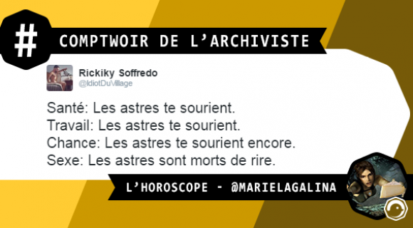 Image de couverture de l'article : Le Comptwoir de l’Archiviste | L’Horoscope