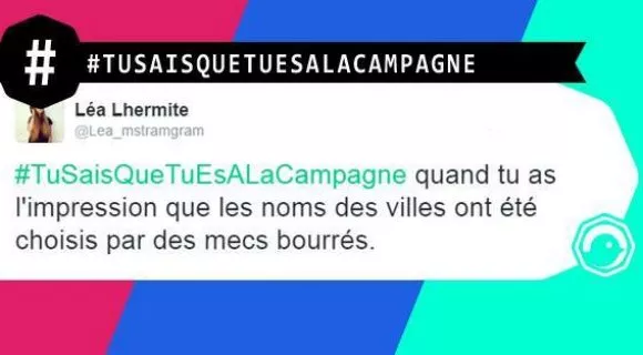 Image de couverture de l'article : #TuSaisQueTuEsALaCampagne
