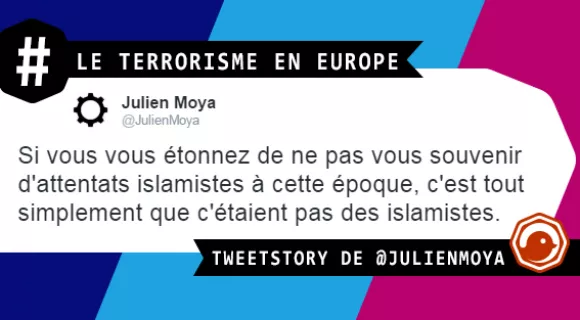 Image de couverture de l'article : Le terrorisme en Europe et en 17 tweets