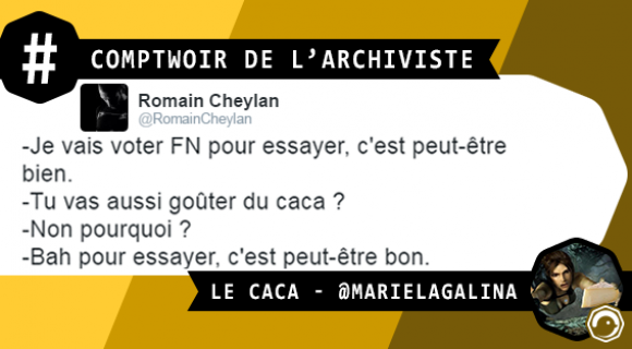 Image de couverture de l'article : Le Comptwoir de l’Archiviste | Le Caca