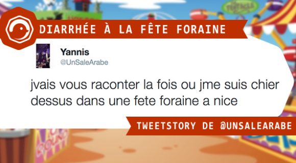 Image de couverture de l'article : Tweetstory : Une fête foraine littéralement à chier