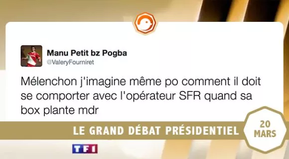 Image de couverture de l'article : Les meilleurs tweets sur le débat présidentiel de TF1