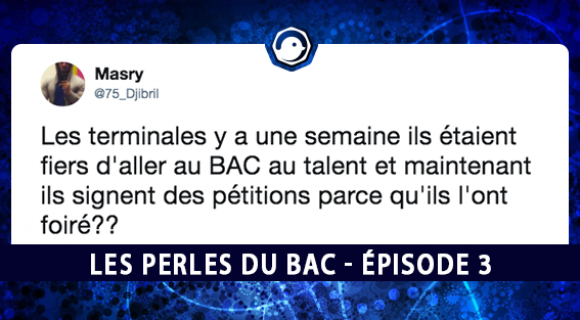 Image de couverture de l'article : Les Perles du Bac 2017 Episode 3