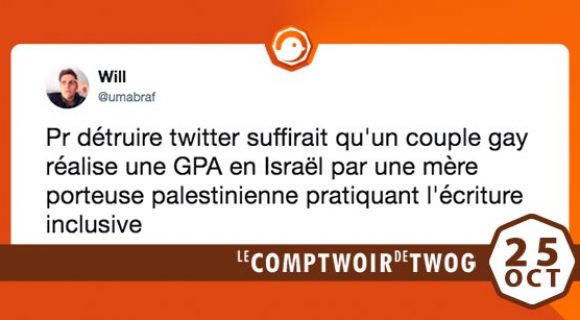 Image de couverture de l'article : Le Comptwoir du 25 octobre : les meilleurs tweets