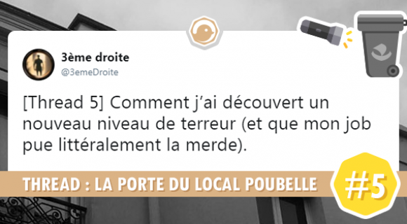 Image de couverture de l'article : THREAD : La porte du local poubelle (5e partie)