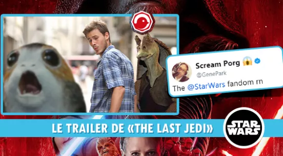 Image de couverture de l'article : Le trailer de The Last Jedi, le dernier Star Wars, est sorti !