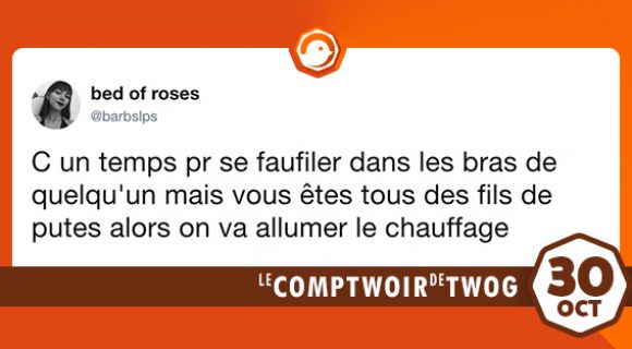 Image de couverture de l'article : Le Comptwoir du 30 octobre 2017 : les meilleurs tweets