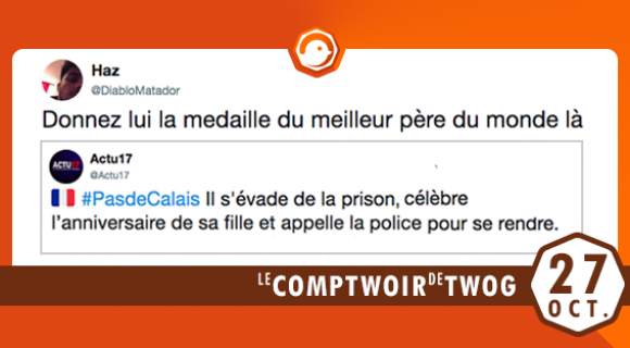 Image de couverture de l'article : Le Comptwoir du 27 octobre 2017 : les meilleurs tweets