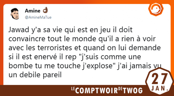 Image de couverture de l'article : Le Comptwoir du 27 janvier 2018 : les meilleurs tweets