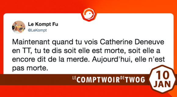 Image de couverture de l'article : Le Comptwoir du 10 janvier 2018 : les meilleurs tweets