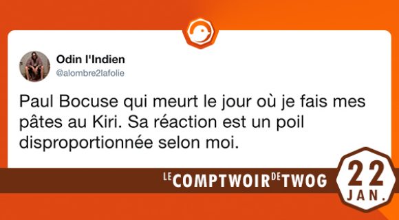 Image de couverture de l'article : Le Comptwoir du 22 janvier 2018 : les meilleurs tweets