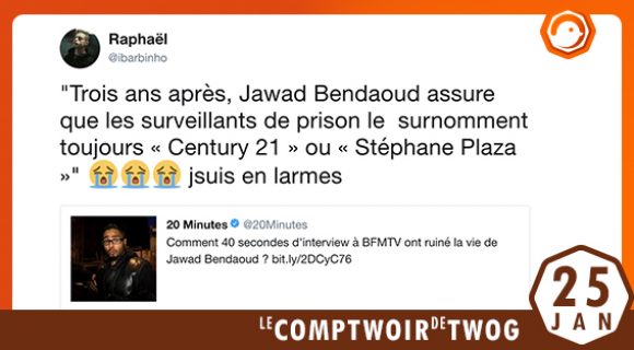 Image de couverture de l'article : Le Comptwoir du 25 janvier 2018 : les meilleurs tweets