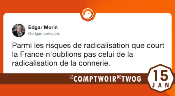 Image de couverture de l'article : Le Comptwoir du 15 janvier 2018 : les meilleurs tweets