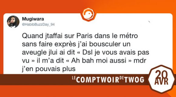 Image de couverture de l'article : Le Comptwoir du 20 avril 2018 : les meilleurs tweets