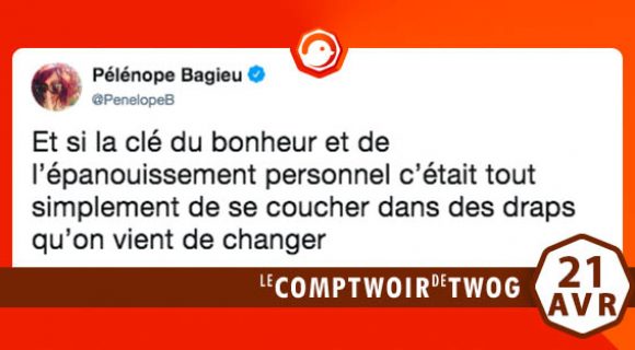 Image de couverture de l'article : Le Comptwoir du 21 avril 2018 : les meilleurs tweets