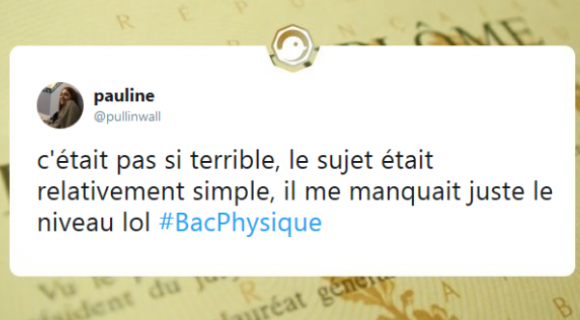 Image de couverture de l'article : Bac de Physique-Chimie 2018 : les meilleurs tweets