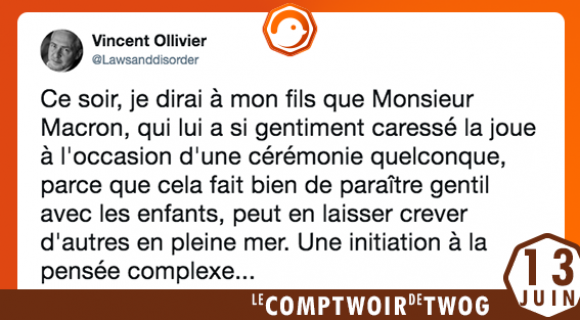 Image de couverture de l'article : Le Comptwoir du 13 juin 2018 : les meilleurs tweets