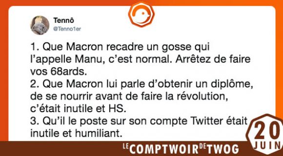 Image de couverture de l'article : Le Comptwoir du 20 juin 2018 : les meilleurs tweets