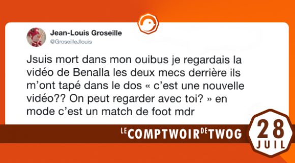 Image de couverture de l'article : Le Comptwoir du 28 juillet 2018 : les meilleurs tweets