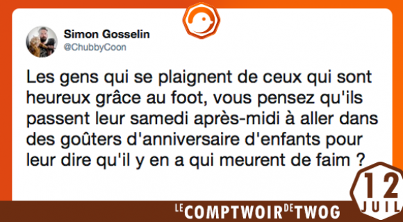 Image de couverture de l'article : Le Comptwoir du 12 juillet 2018 : les meilleurs tweets