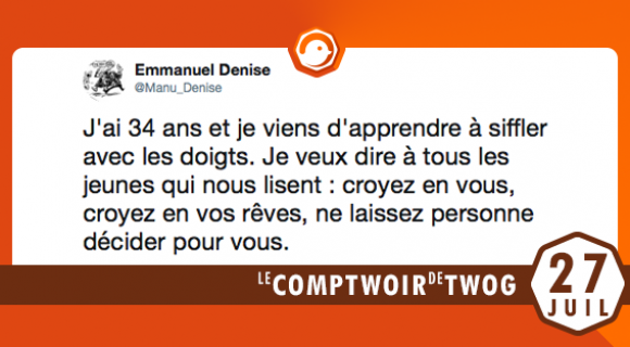 Image de couverture de l'article : Le Comptwoir du 27 juillet 2018 : les meilleurs tweets