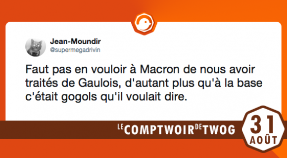 Image de couverture de l'article : Le Comptwoir du 31 août 2018 : les meilleurs tweets