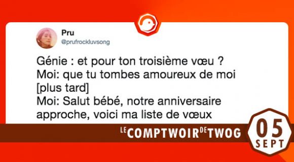 Image de couverture de l'article : Le Comptwoir du 5 septembre 2018 : les meilleurs tweets