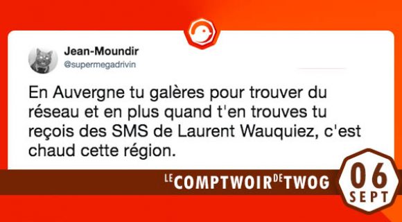 Image de couverture de l'article : Le Comptwoir du 6 septembre 2018 : les meilleurs tweets