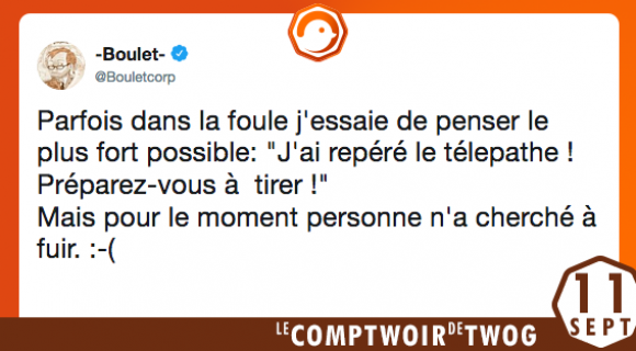 Image de couverture de l'article : Le Comptwoir du 11 septembre 2018 : les meilleurs tweets