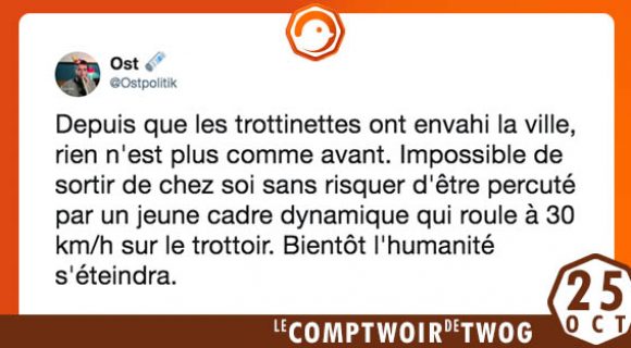 Image de couverture de l'article : Le Comptwoir du 25 octobre 2018 : les meilleurs tweets