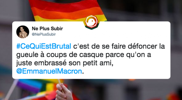 Image de couverture de l'article : Ce qui est brutal, M. Macron