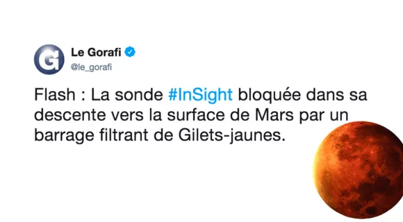 Image de couverture de l'article : L’incroyable atterrissage de la sonde Insight sur la planète Mars !