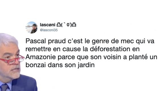 Image de couverture de l'article : Pascal Praud et le réchauffement climatique