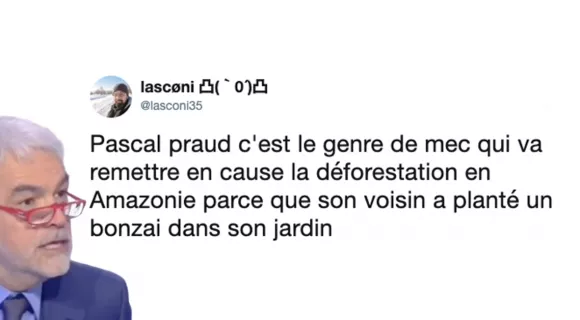 Image de couverture de l'article : Pascal Praud et le réchauffement climatique