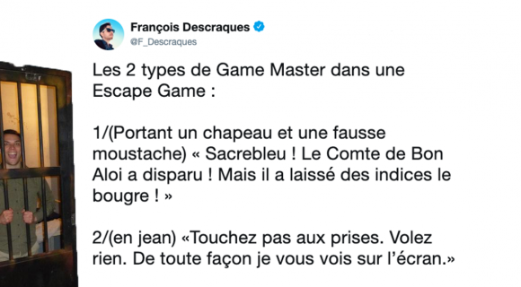 Image de couverture de l'article : Top 10 des meilleurs tweets sur les escape games !